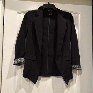 Body C Womens Size Small Black Blazer Jacket